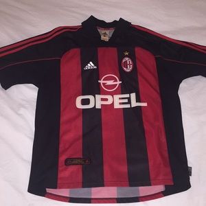 Adidas AC Milan Authentic Replica Jersey